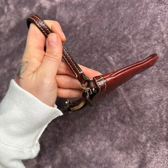 Dooney & Bourke Rich Brown Mini Bag - Picture 7 of 15